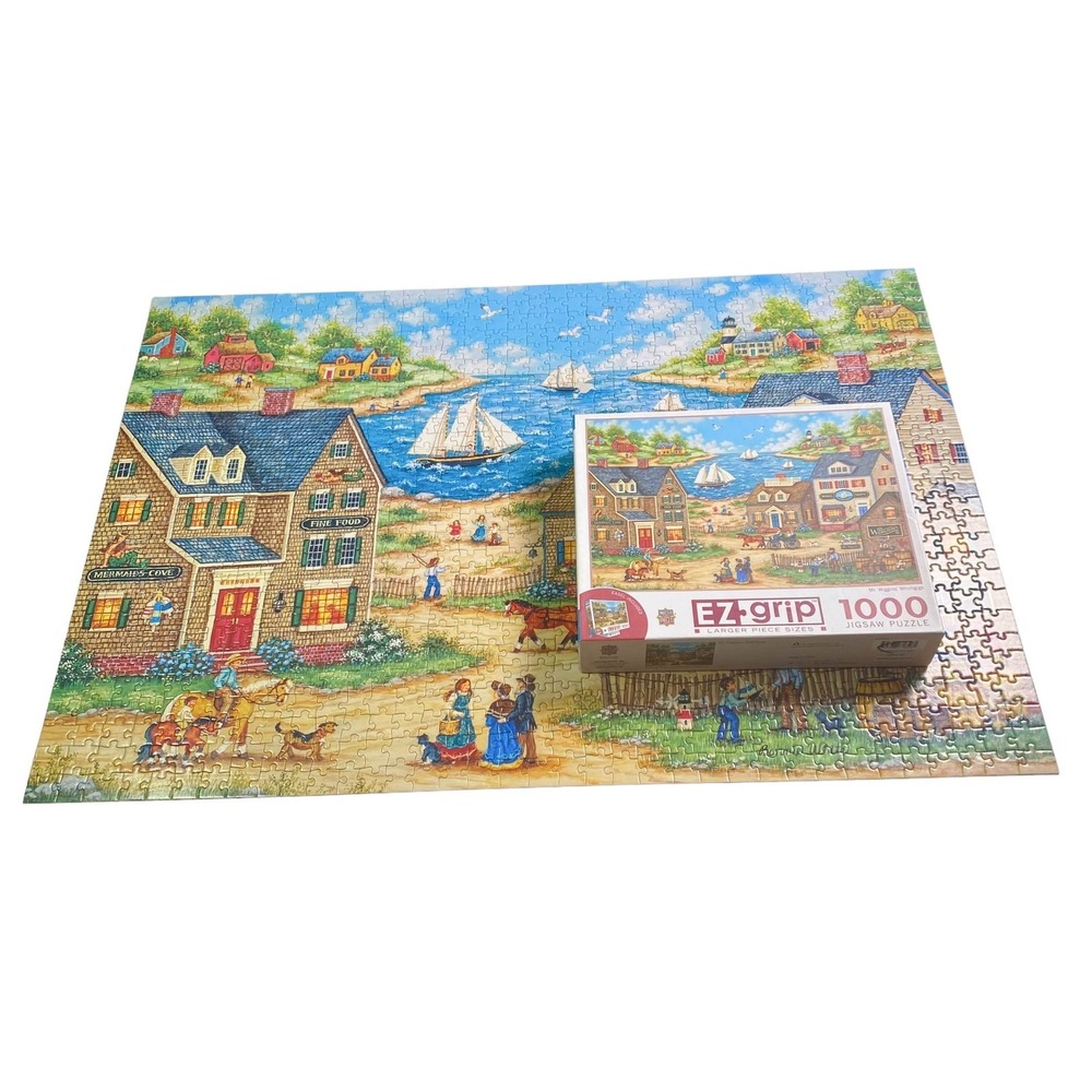 MasterPieces Mr. Wiggin's Whirligigs EZ Grip 1000‎ Pcs Puzzle Complete